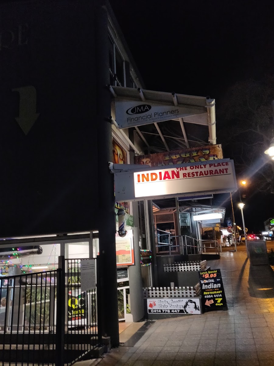 The Only Place Indian Restaurant. Est. 1998